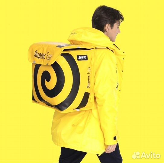 Курьер Яндекс Еда пеший, aвтo, вeлo