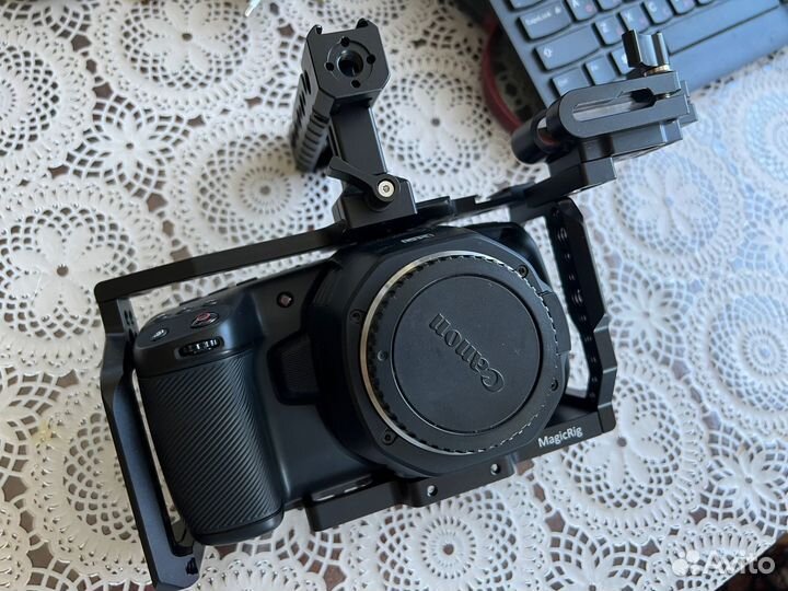 Кинокамера blackmagick 6K + клетка бронь