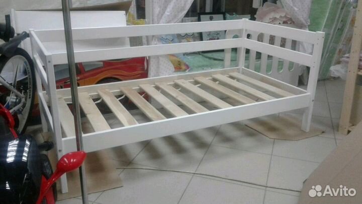 Кровать из массива березы детская
