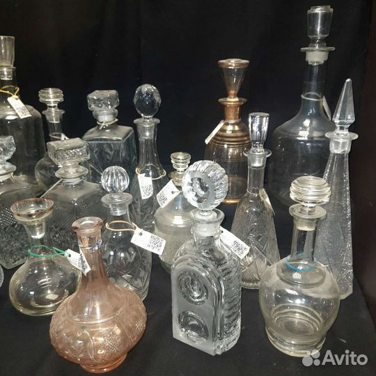 Хрустальные графины СССР