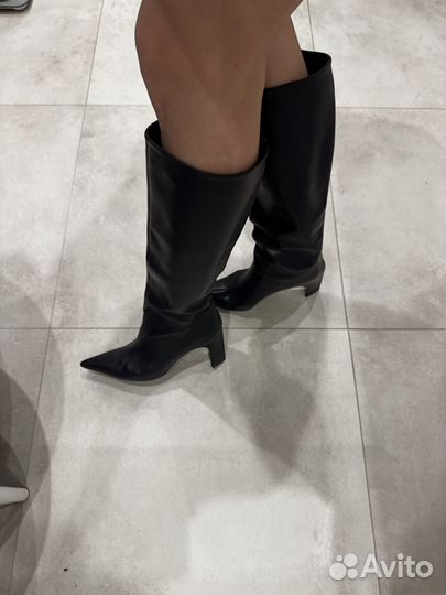 Сапоги женские натуральная кожа