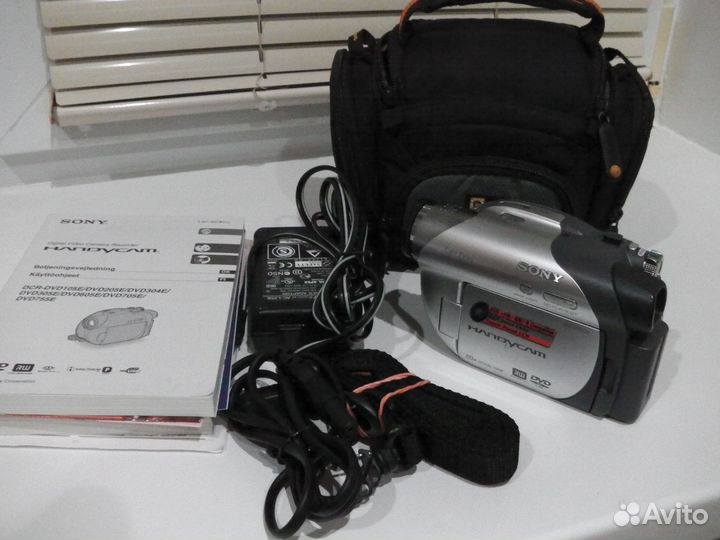 Видеокамера sony handycam dcr dvd 105