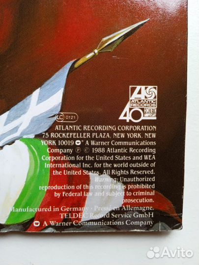 Manowar LP. Винил