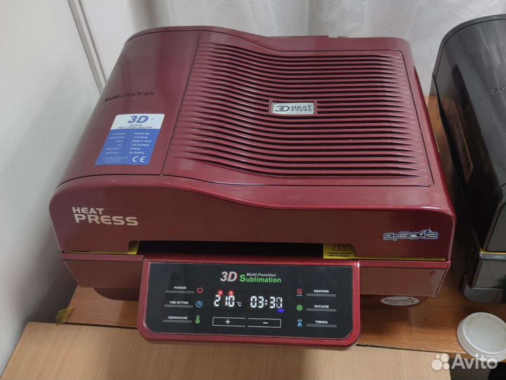 Термопресс вакуумный 3D для сублимации