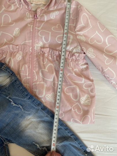 Пакет одежды для девочки 80-86