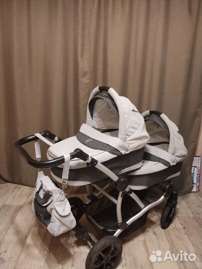 Коляска для двойни 3 в 1