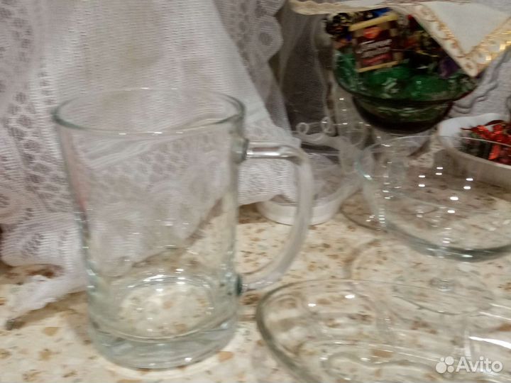 Конфетница стекло