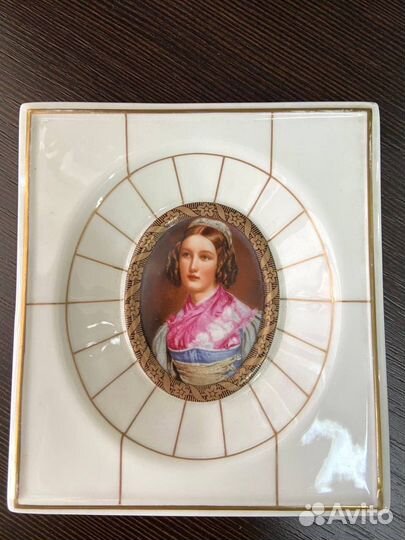 Плакетки, фарфоровые миниатюры Heinrich