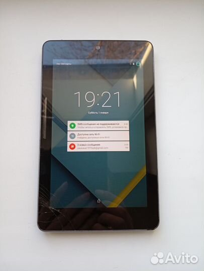 Планшет Asus Nexus нерабочий