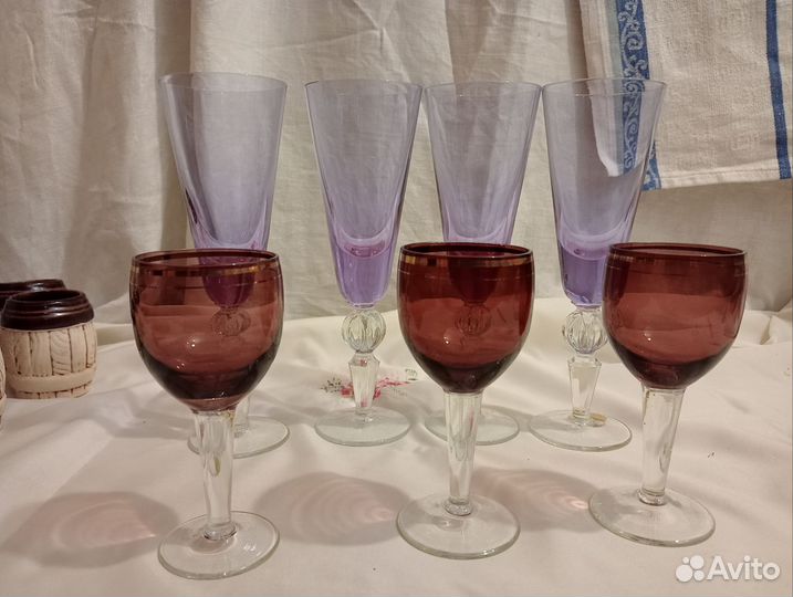 Хрусталь, кувшины, вазы