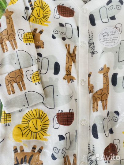 Слип mothercare 68 3-6 новый