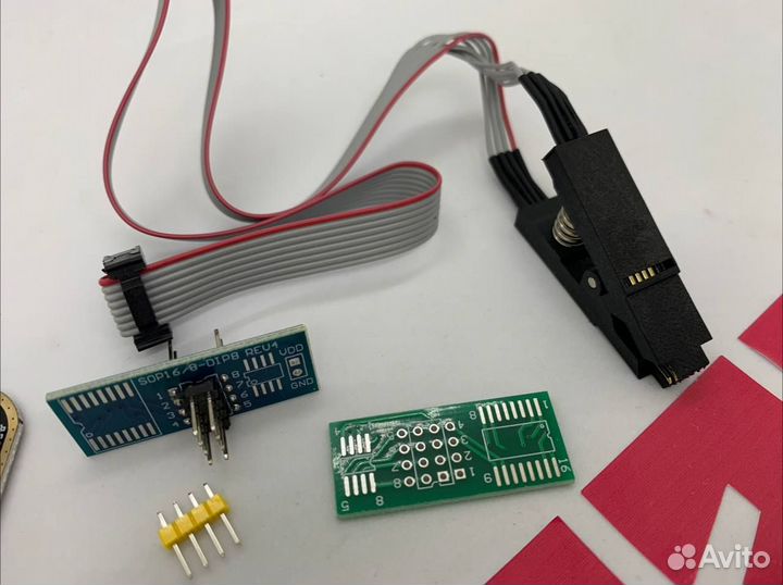 Программатор ch341a с прищепкой Программатор ch341