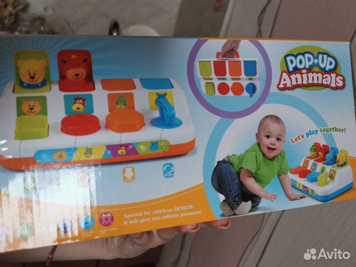 Детские развивающие игрушки для малышей