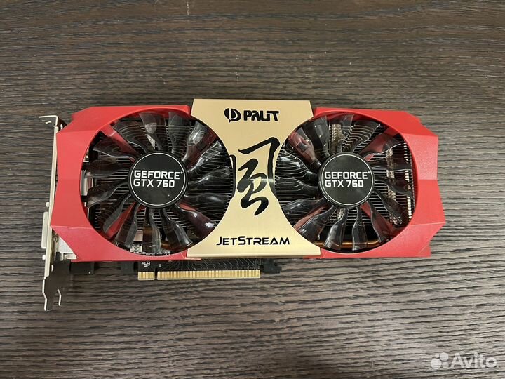 Видеокарта GTX 760 2gb palit