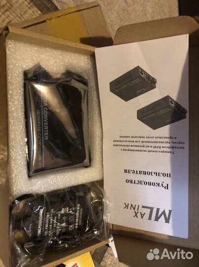 Медиа-конвертер MLaxLink ML-F920T/V2