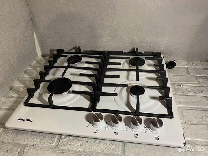 Новая Варочная поверхность nordfrost белая