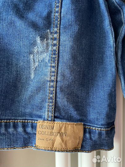 Джинсовая куртка Zara для девочки