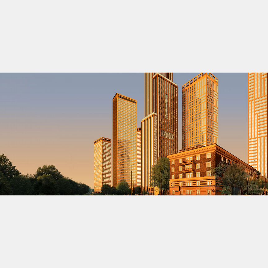 1-к. квартира, 45 м², 41/60 эт.