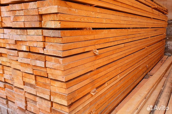 Доска сосна 50х150мм, натуральная, гост