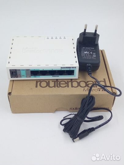 Маршрутизатор MikroTik RB750GL