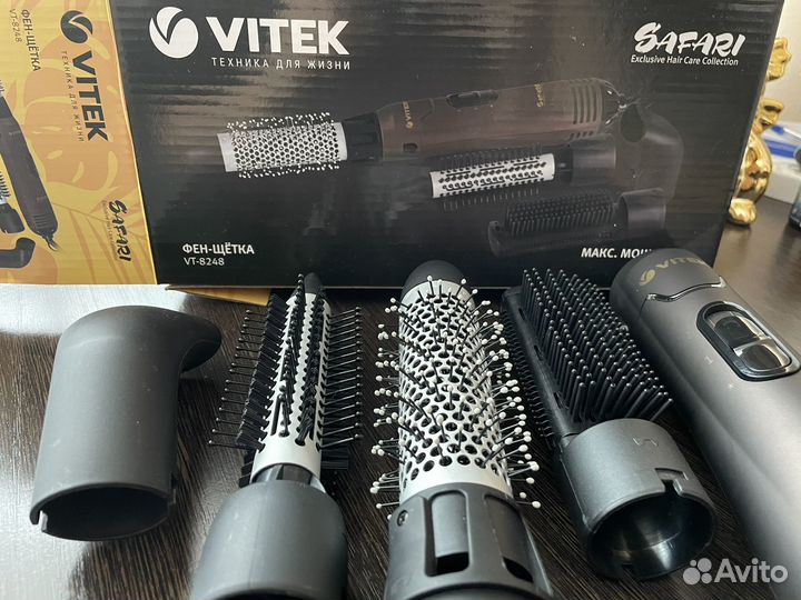 Фен щетка vitek