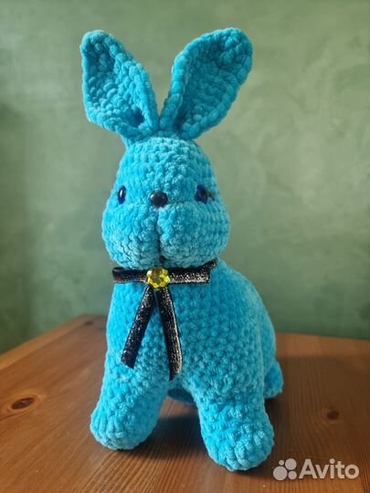 Мягкая игрушка заяц ручной работы