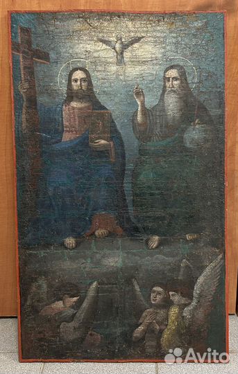 Храмовая Икона Новозаветная Троица (Отечество)