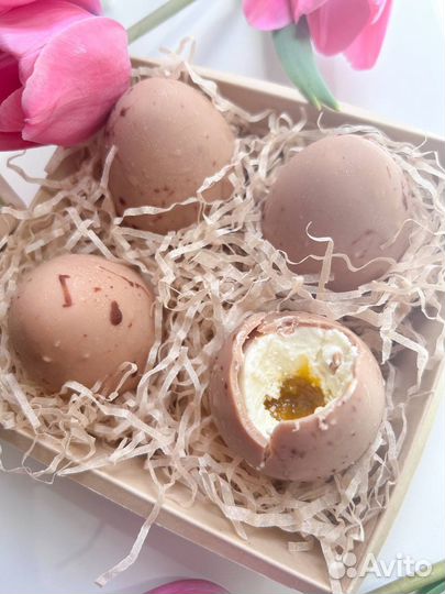 Пироженное муссовое яйцо