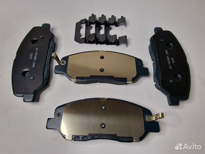 Колодки тормозные передние Kia/Hyundai 581012WA90