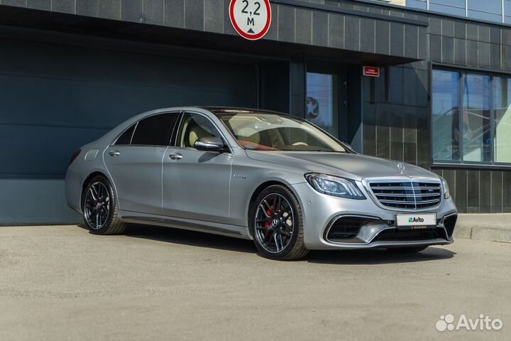 Mercedes-Benz S-класс AMG 4.0 AT, 2018, 51 693 км