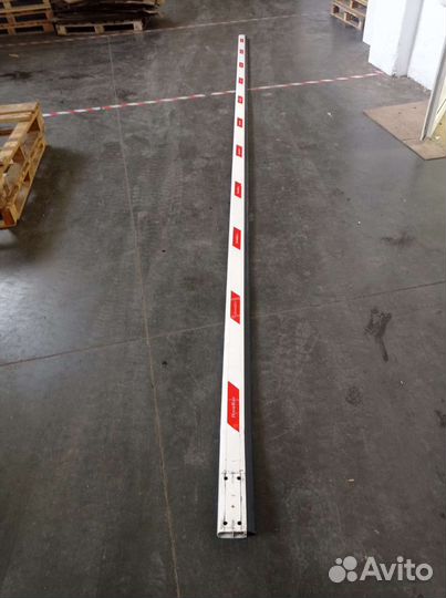 Стрела алюминиевая для шлагбаума,Barrier 6000