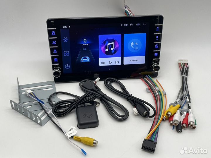 Андроид 9 универсальная магнитола 9 дюйм