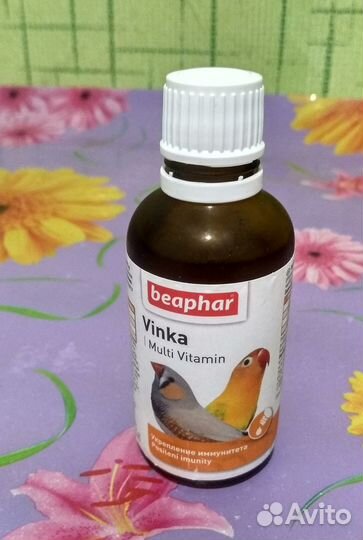 Витамины для попугая Beaphar Vinka