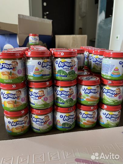 Овощное пюре агуша