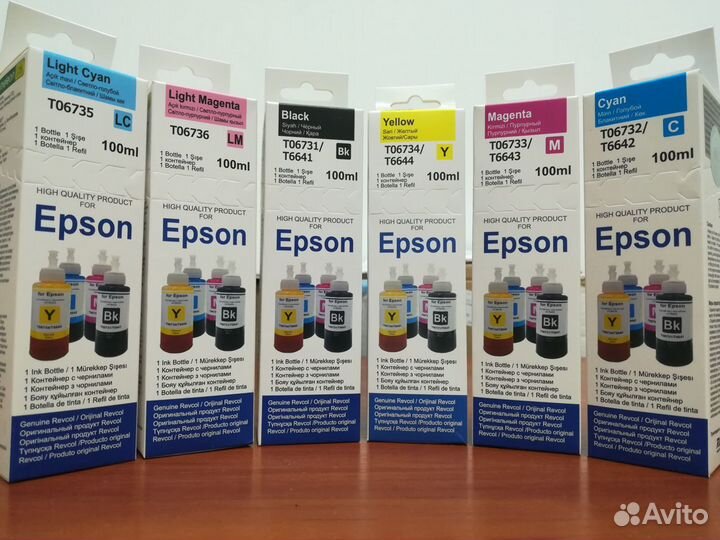 Чернила Revcol для Epson, серия L, 100 мл оптом