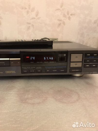 Cd проигрыватель Sony cdp-520es