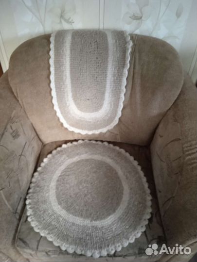 Коврики вязаные