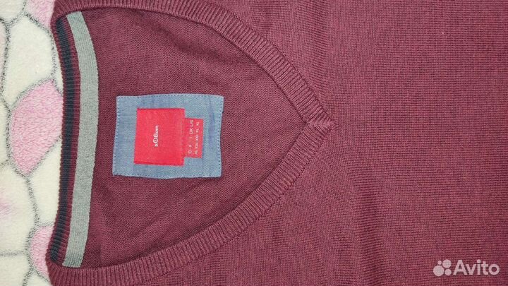 Пуловеры Джемпер мужской 100хлопок