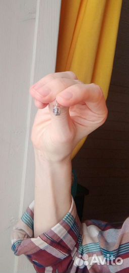 Набор серебро с аметистами