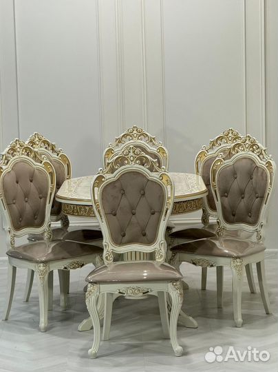 Стол со стульями на кухню\оплата при получении