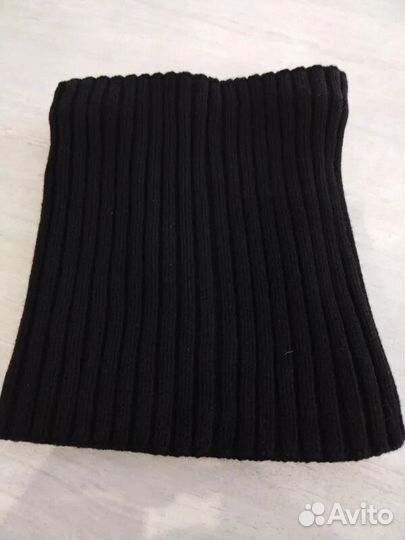 Снуд бафф шерстяной на флисе мужск