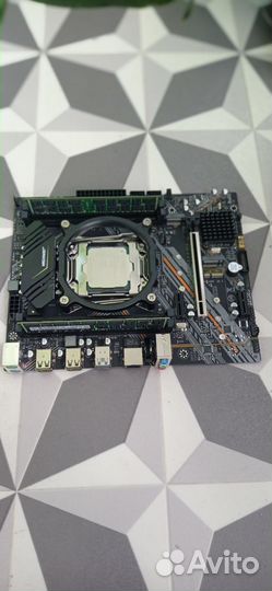 Xeon E5-2666V3+Новая плата LGA2011+16 GB DDR3