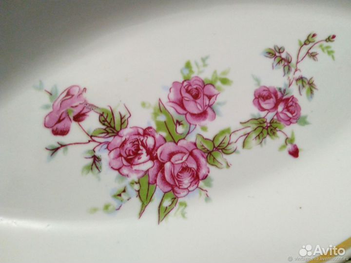 Селедочница СССР Фарфор Пролетарий