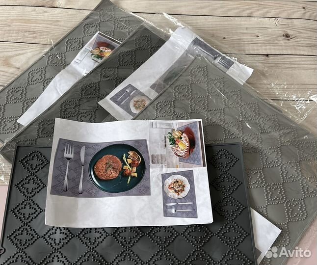 Силиконовый коврик для сушки посуды фруктов овощей