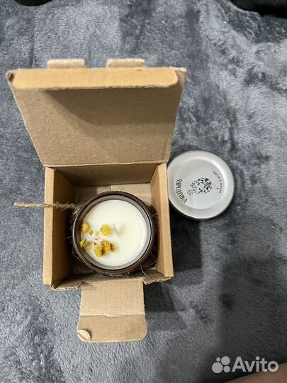 Соевая ароматическая свеча