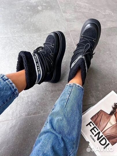 Ботинки зимние