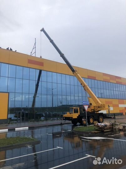Аренда и услуги автокрана, 40 т, 35 м, с гуськом 9.5 м