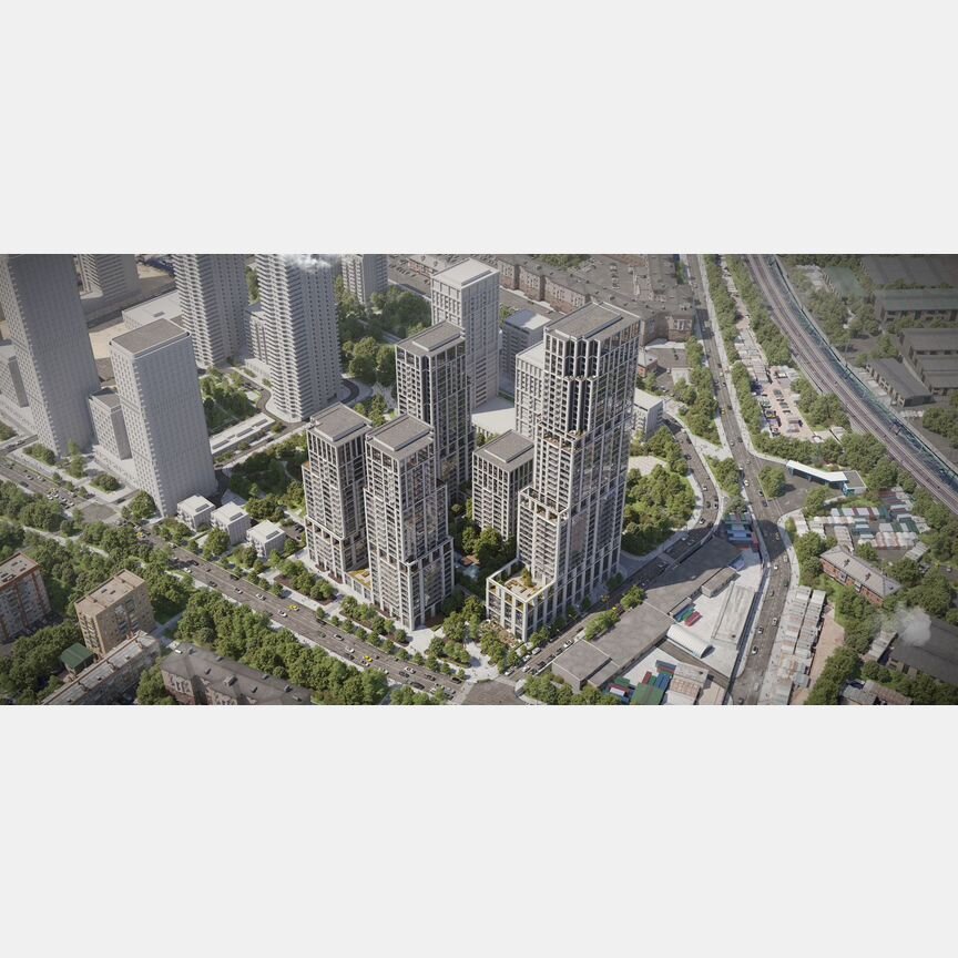 2-к. квартира, 60,2 м², 14/24 эт.