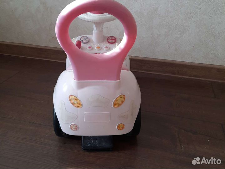 Машинка-каталка дисней свет, звук