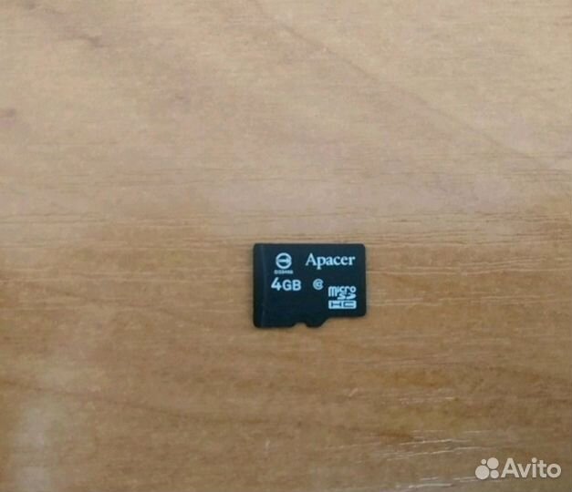 Карта памяти MicroSD 4 гб